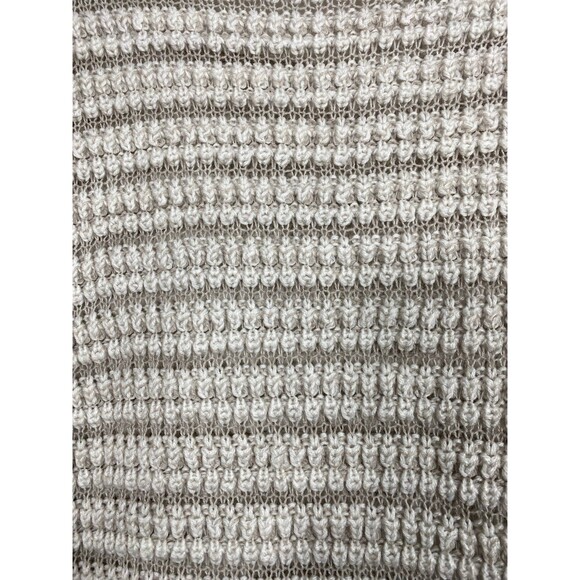 Express Cozy Textured Knit Sweater – Neutral Beige – 100% Acrylic - Picture 3 of 6